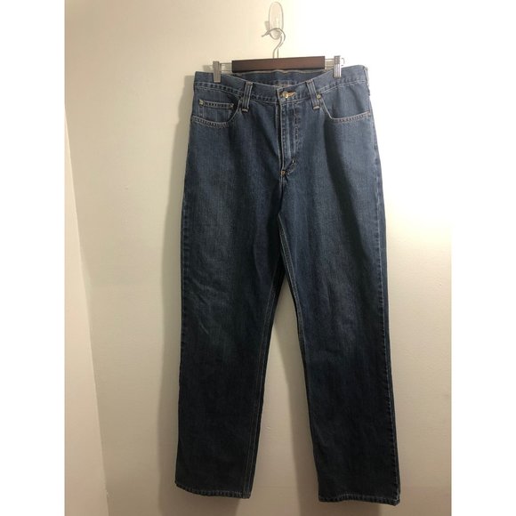 Carhartt Mens Blue Jeans size 34x34 - Picture 2 of 8